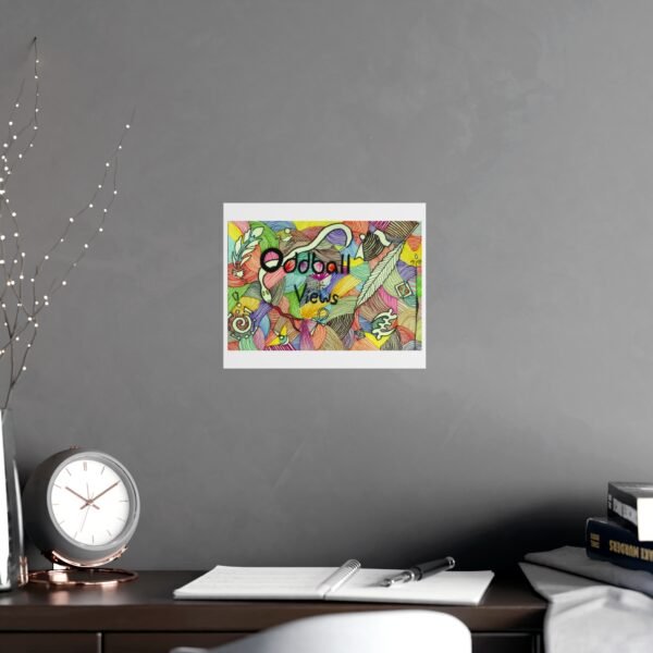 Oddball Views Logo Print - Image 2