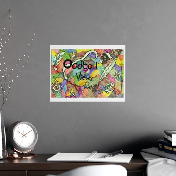 Oddball Views Logo Print - Image 6